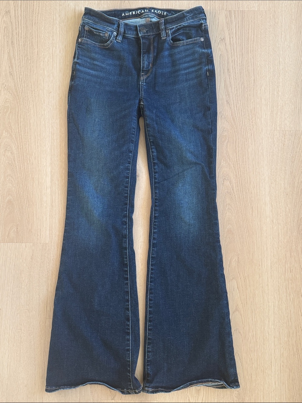 American Eagle Outfitters Women's Indigo Flare Jeans